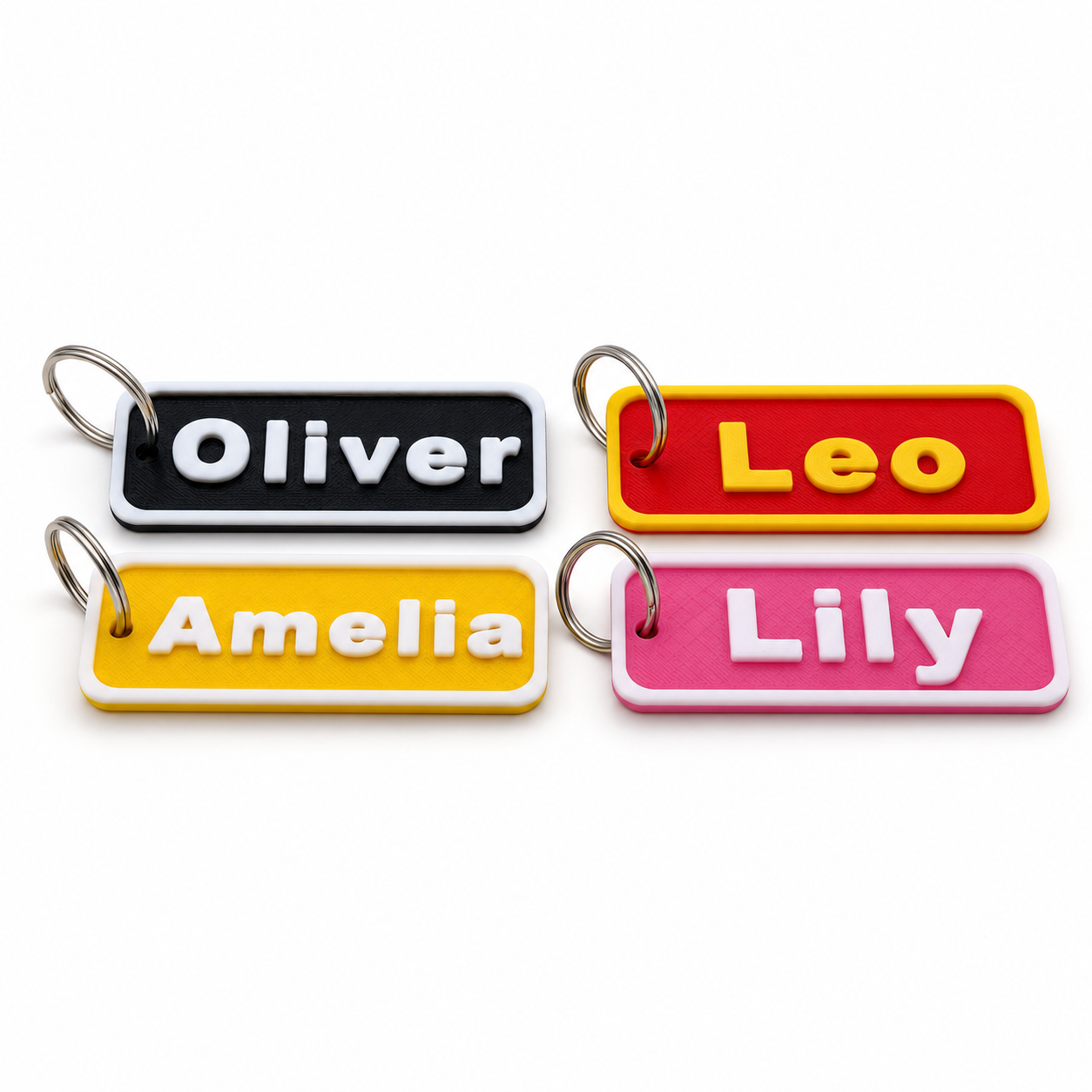 Personalised 3D Name Keychain